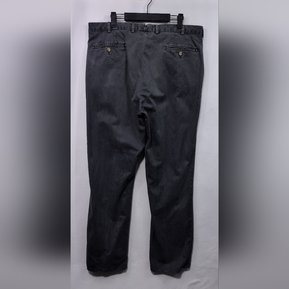 Vintage Peter Millar Pima Cotton Pants Mens 36 Gray Casual Comfy Retro 90s Y2K - Picture 5 of 7